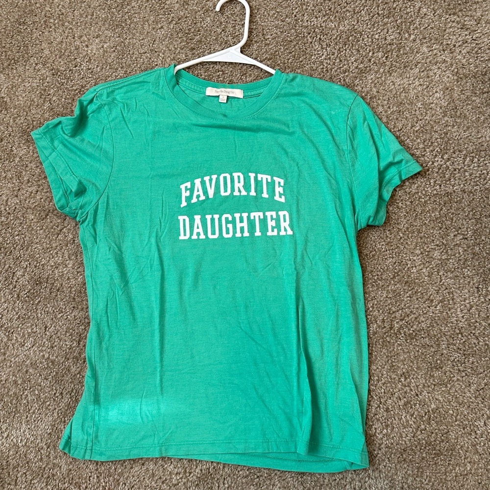 Favorite Daughter Green Short Sleeve Tee - Picture 6 of 6
